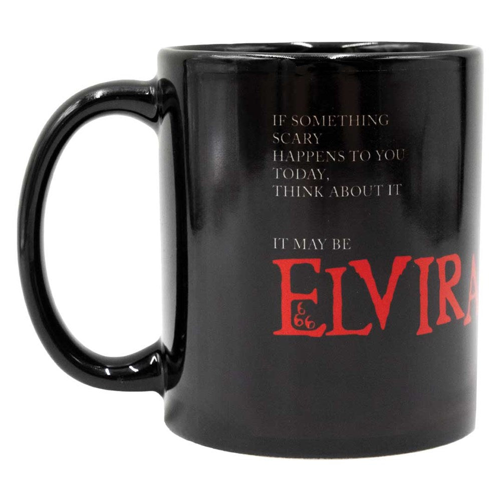 Elvira Omen Black Mug