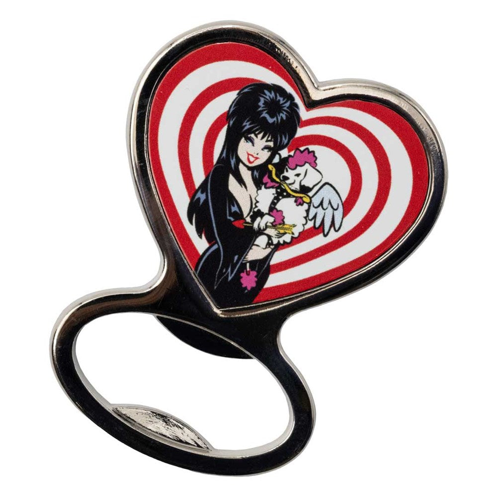 Elvira Viva Gonk Cherub Magnetic Heart Bottle Opener