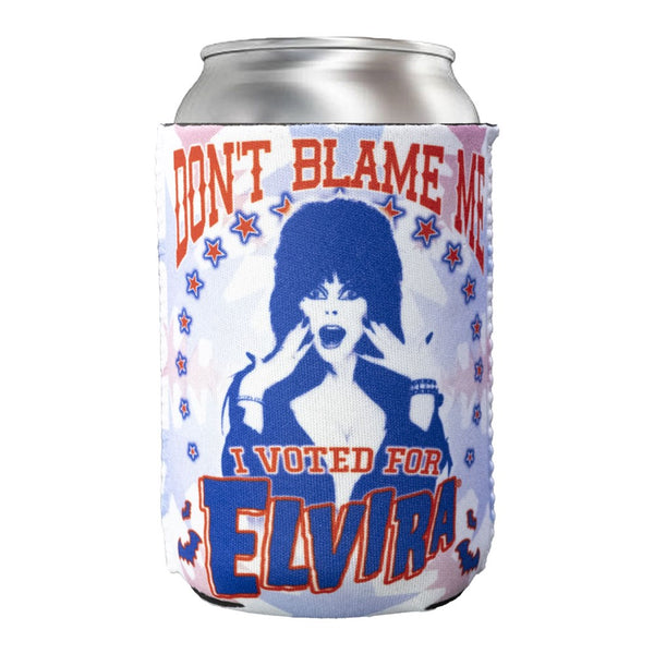 Elvira Dont Blame Me 12oz Can Cooler