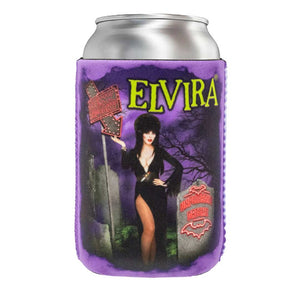 Elvira Beetle Sign 12oz Can Cooler