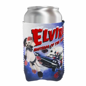 Elvira Gonk Sleigh 12oz Can Cooler