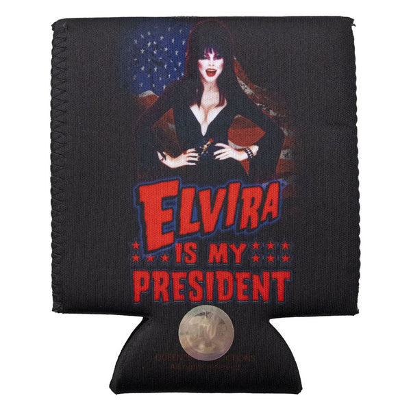 Elvira Is My President 12oz Can Cooler