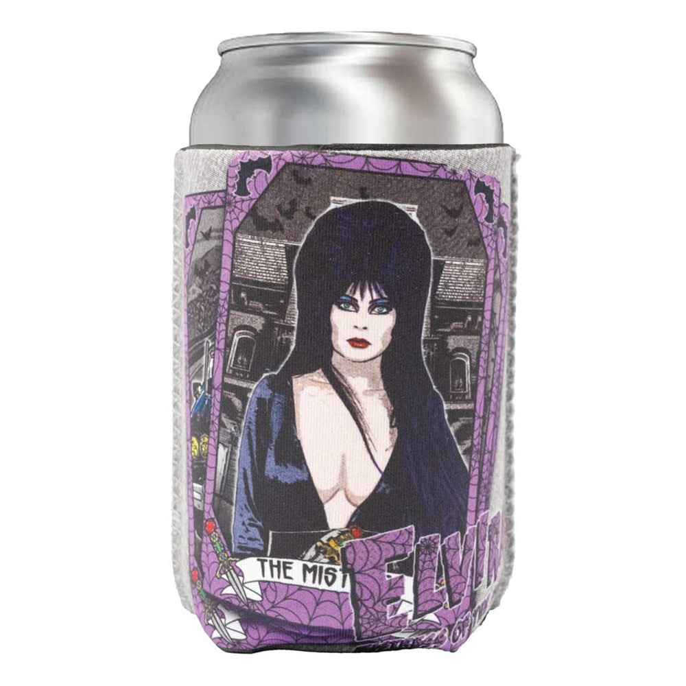 Elvira Tarot Mistress 12oz Can Cooler