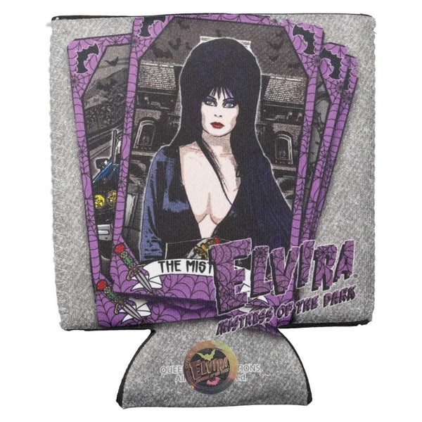 Elvira Tarot Mistress 12oz Can Cooler