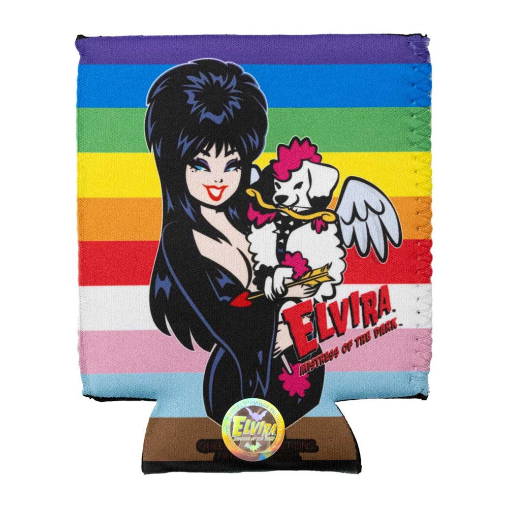 Elvira Gonk Cupid Pride 12 oz Can Cooler