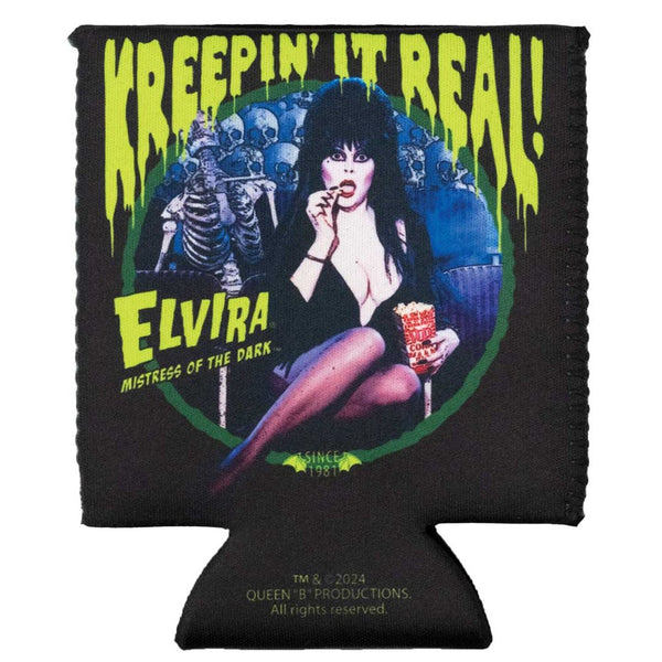 Elvira Kreepin It Real 12oz Can Cooler