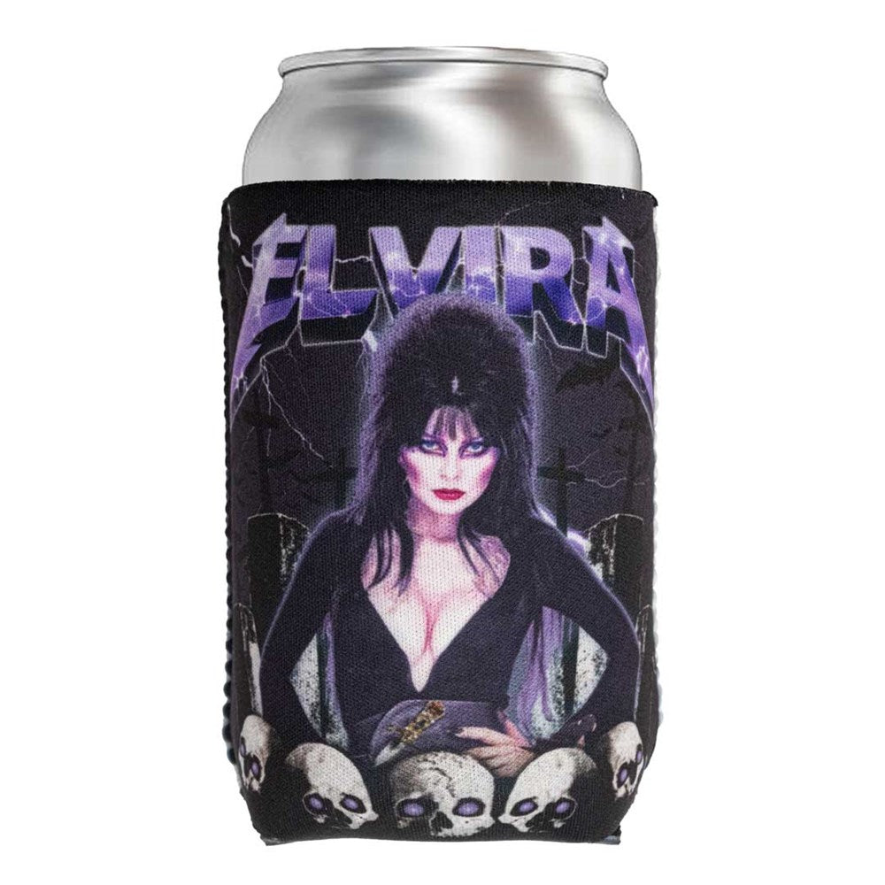 Elvira Ride the Bats 12 oz Can Cooler