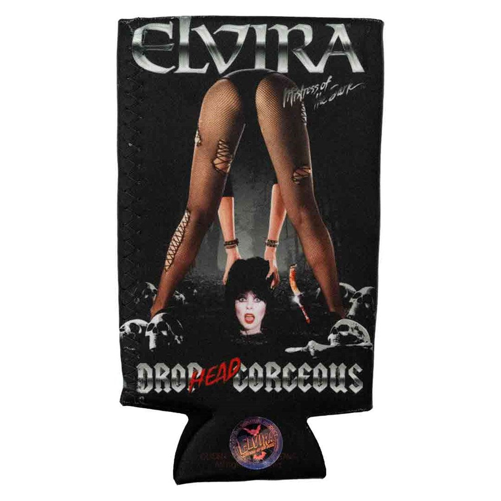 Elvira Drop Head Gorgeous Slim Can Cooler