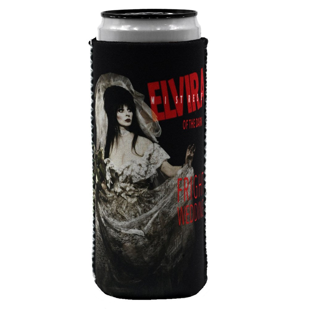 Elvira Fright Wedding Slim Can Cooler