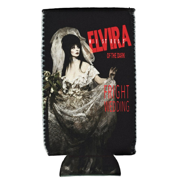 Elvira Fright Wedding Slim Can Cooler