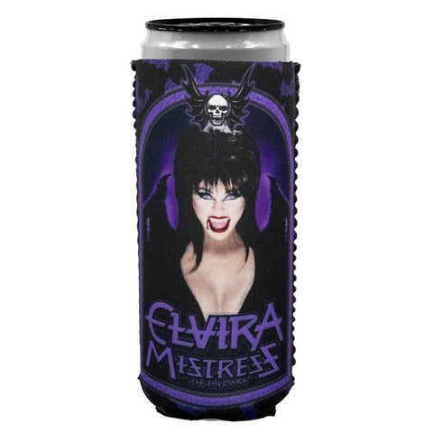 Elvira Princess Of Darkness Slim Can Cooler