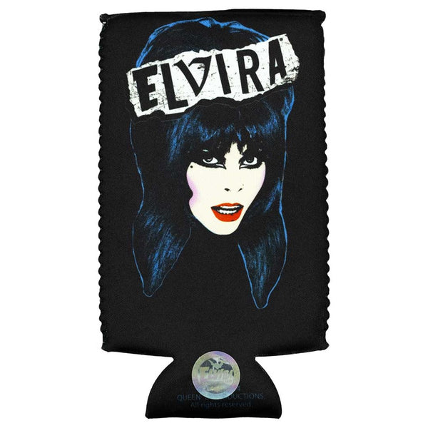 Elvira Punk Pop Art Slim Can Cooler