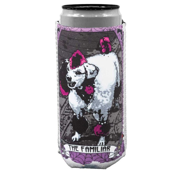 Elvira Tarot Mistress Familiar Slim Can Cooler