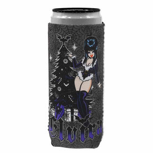 Elvira Viva Goth Tree Slim Can Cooler