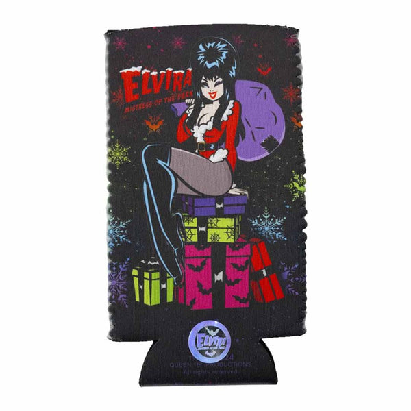 Elvira Viva Santa Sack Slim Can Cooler