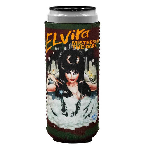 Elvira Nightmare Bath Slim Can Cooler