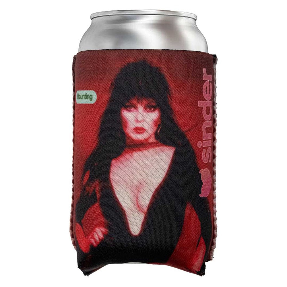 Elvira Sinder Red 12 oz Can Cooler