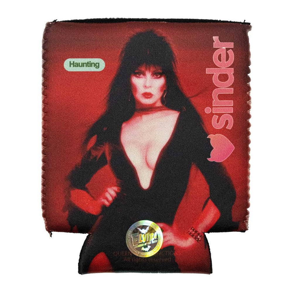 Elvira Sinder Red 12 oz Can Cooler