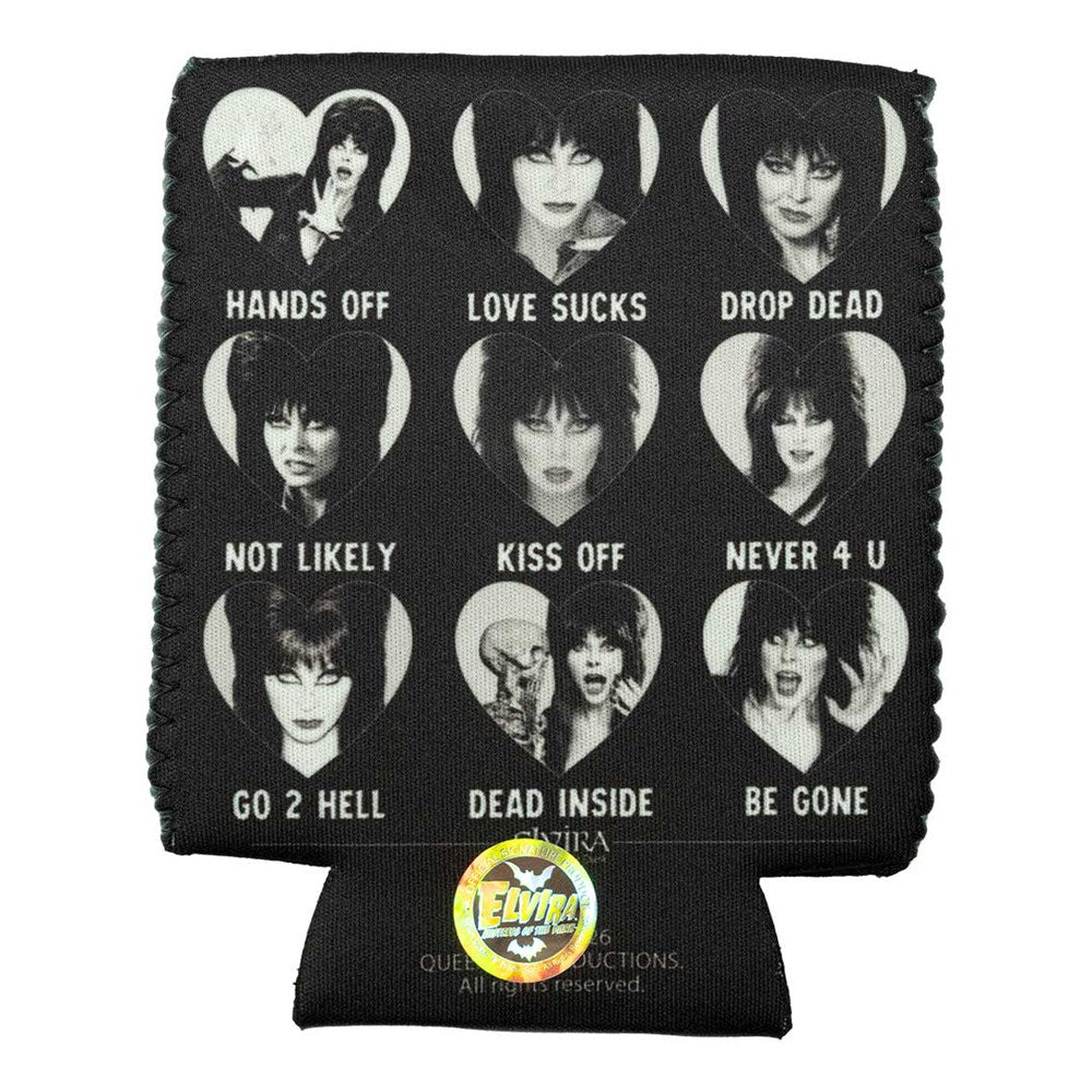 Elvira Wicked Hearts Repeat 12 oz Can Cooler