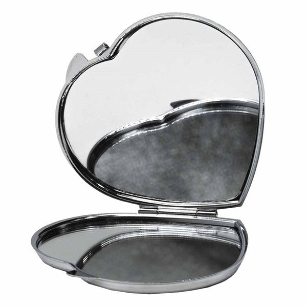 Elvira Cupid Web Viva Heart Compact Mirror