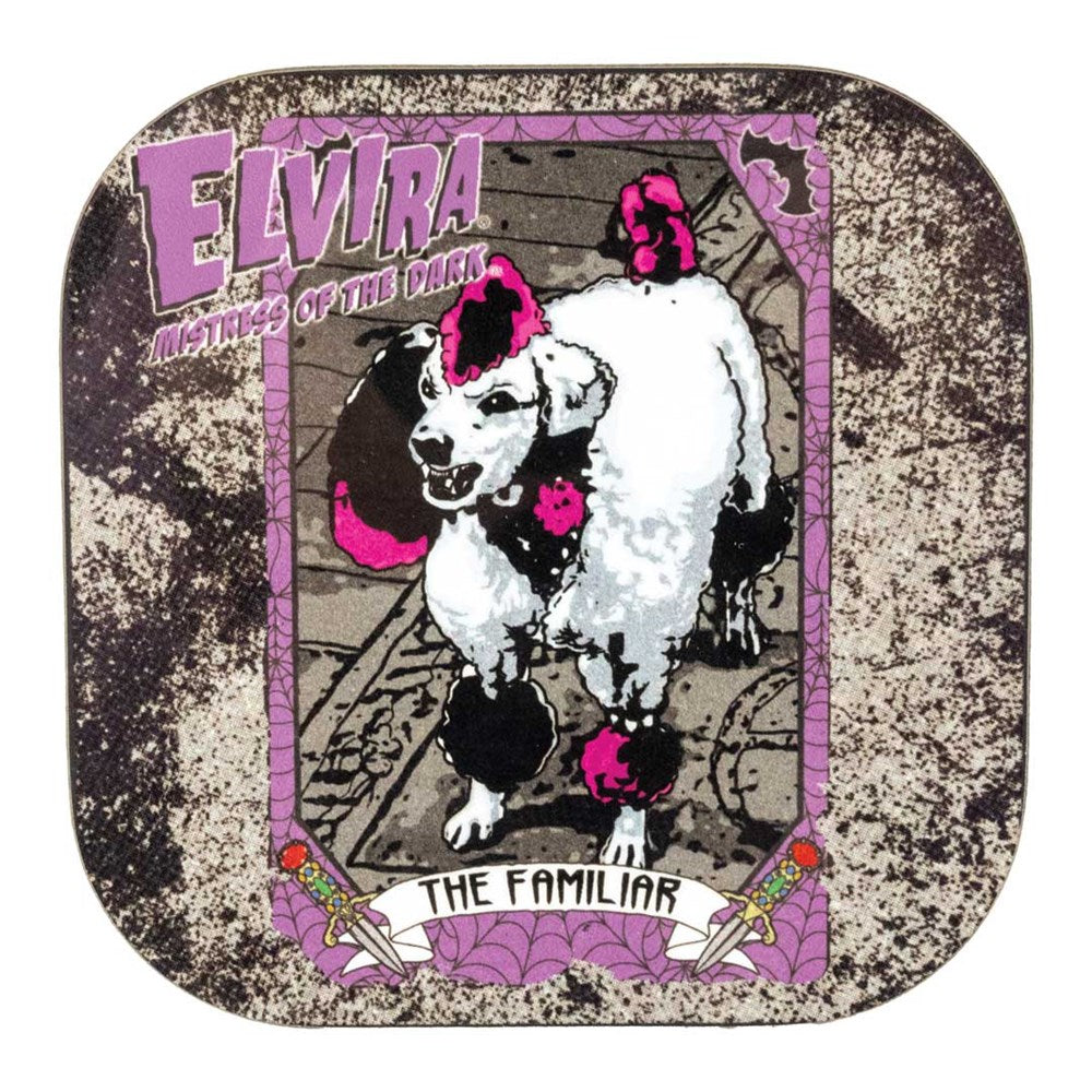 Elvira Tarot Coaster Set Of 2