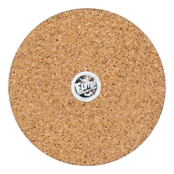 Elvira Retro Xmas Tree Round Coaster