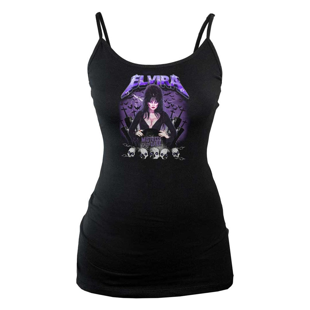 Elvira Ride The Bats Long Cami Top