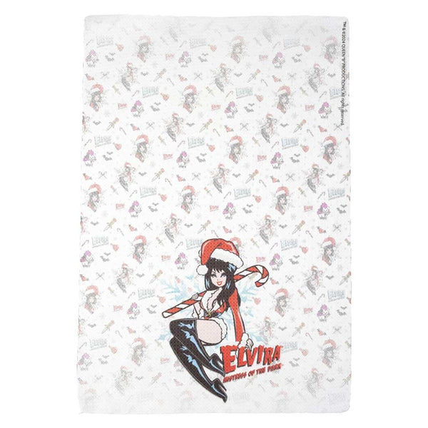 Elvira Viva Candy Cane Dish Towel