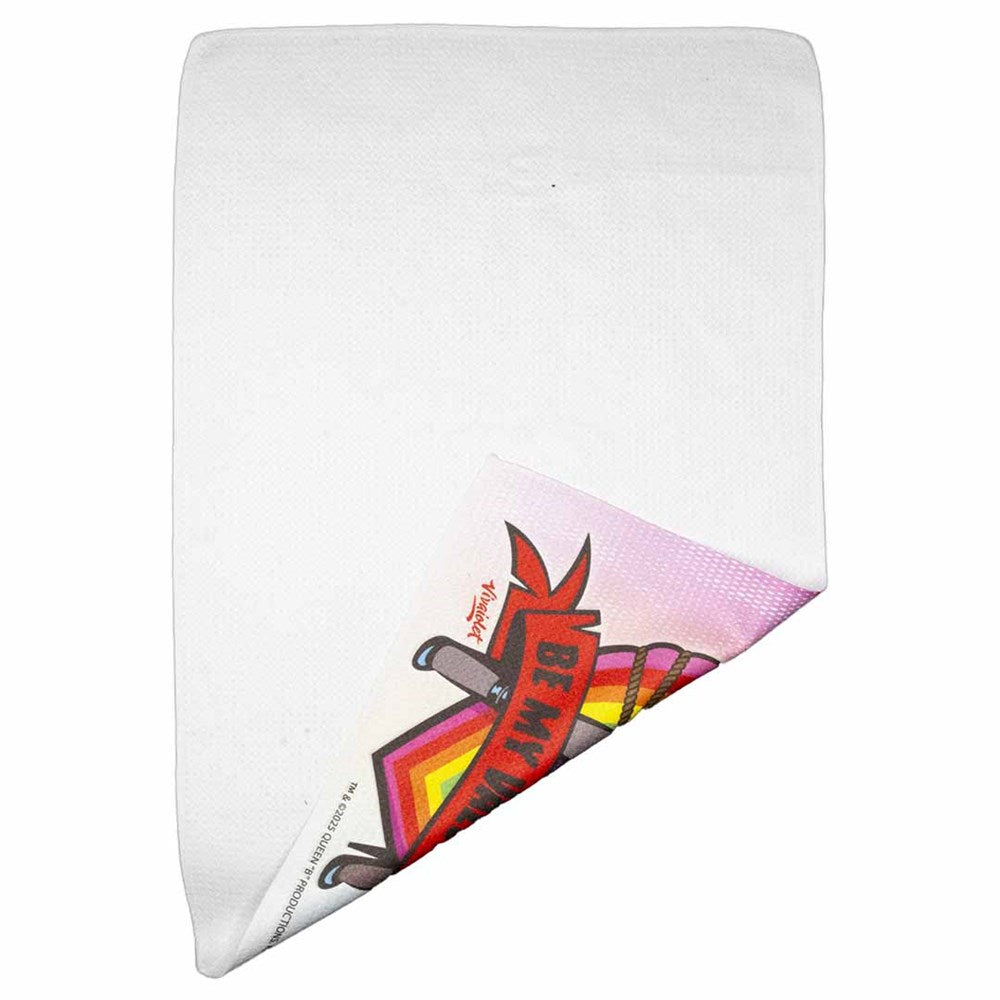 Elvira Be My Valentine Rainbow Dish Towel