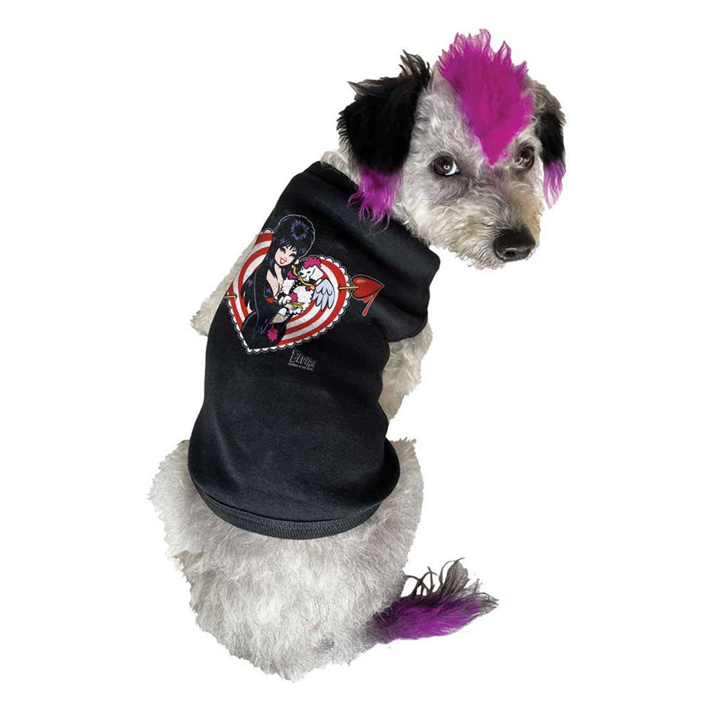 Elvira Viva Gonk Cherub Dog Tee