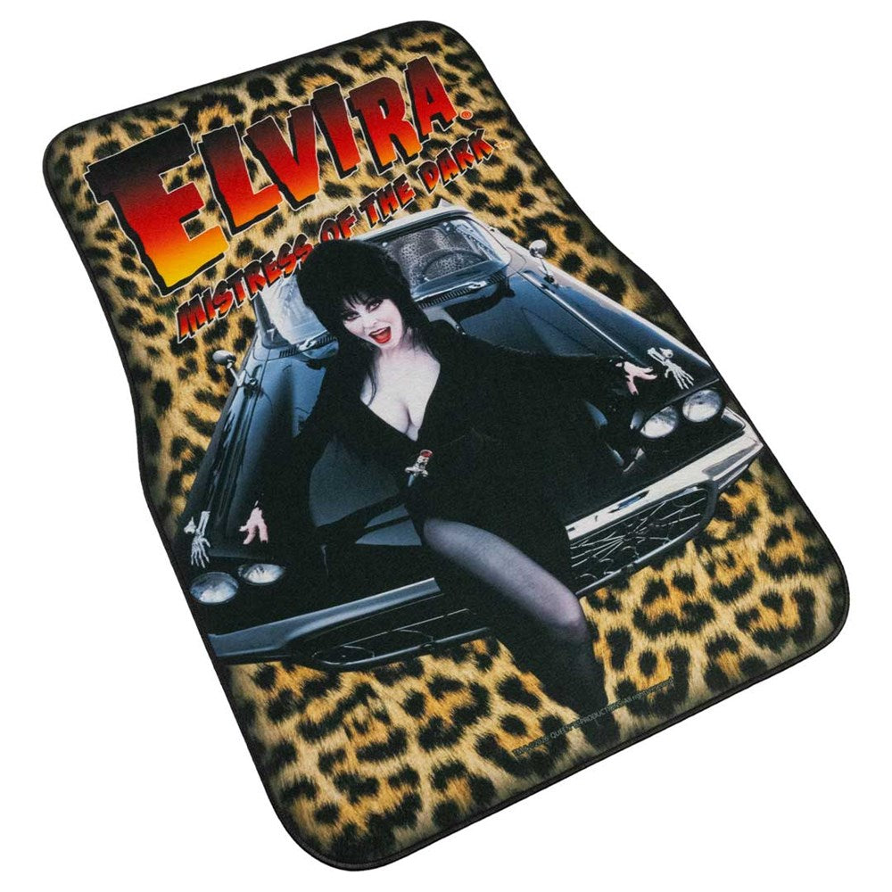 Elvira Macabre Leo Single Car Mat