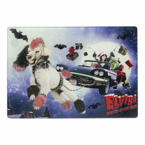 Elvira Gonk Sleigh Cutting Board