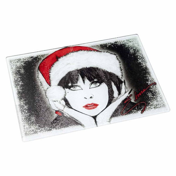 Elvira Santa Face Signature Cutting Board