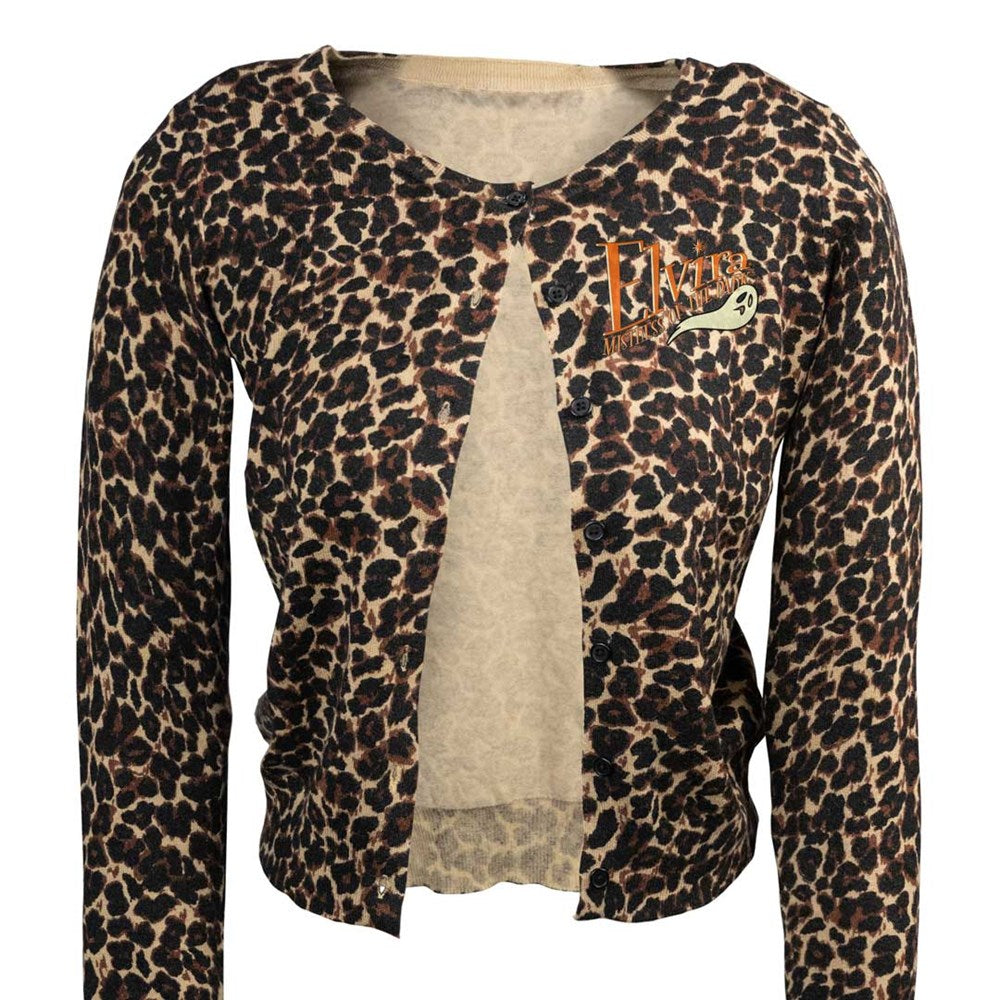 Elvira Vintage Witch Cauldron Leo Cardigan