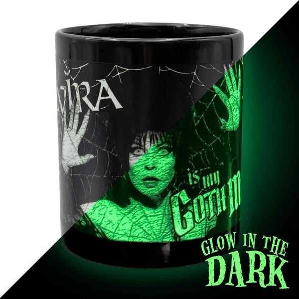 Elvira GLOW Gothmother Mug 11oz