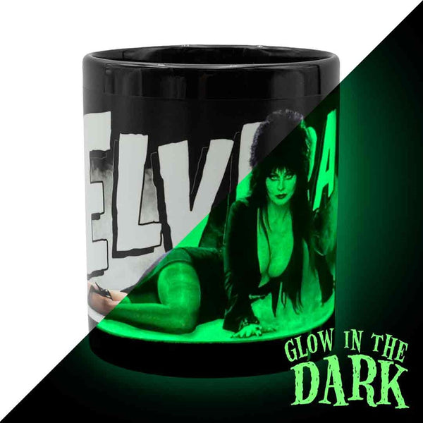 Elvira GLOW Lay Down Mug 11oz