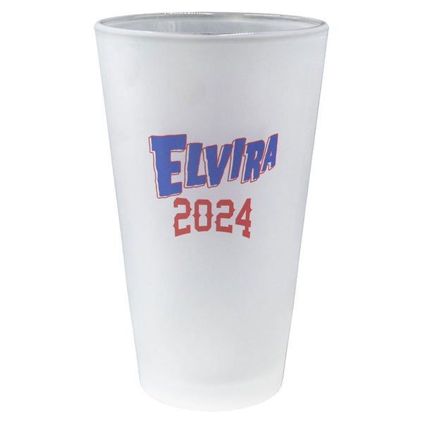 Elvira Dont Blame Me Frosted Pint Glass