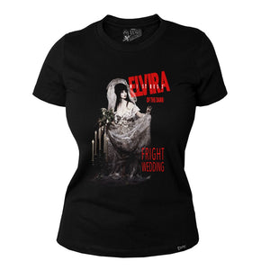 Elvira Fright Wedding Womens Tee