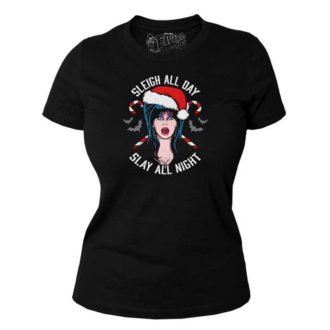 Elvira Sleigh All Day Black Womens Tee