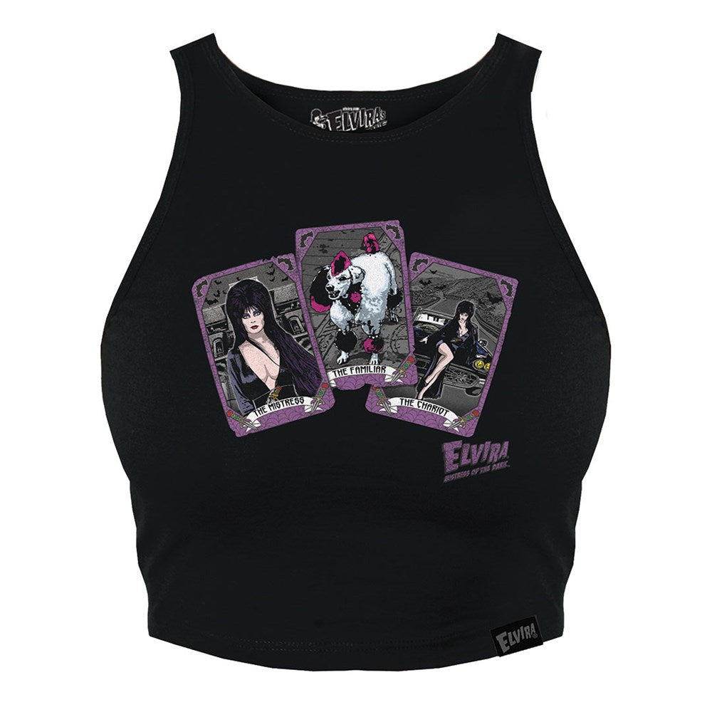 Elvira Tarot Card Spread Halter Top