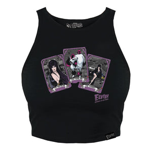 Elvira Tarot Card Spread Halter Top