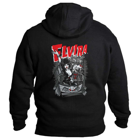 Elvira Crazy 4 You Coaster Mens Hoodie