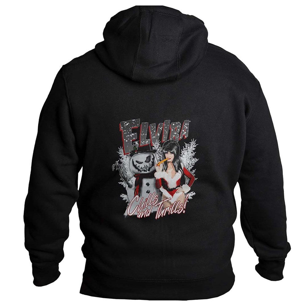 Elvira Chills N Thrills Mens Hoodie