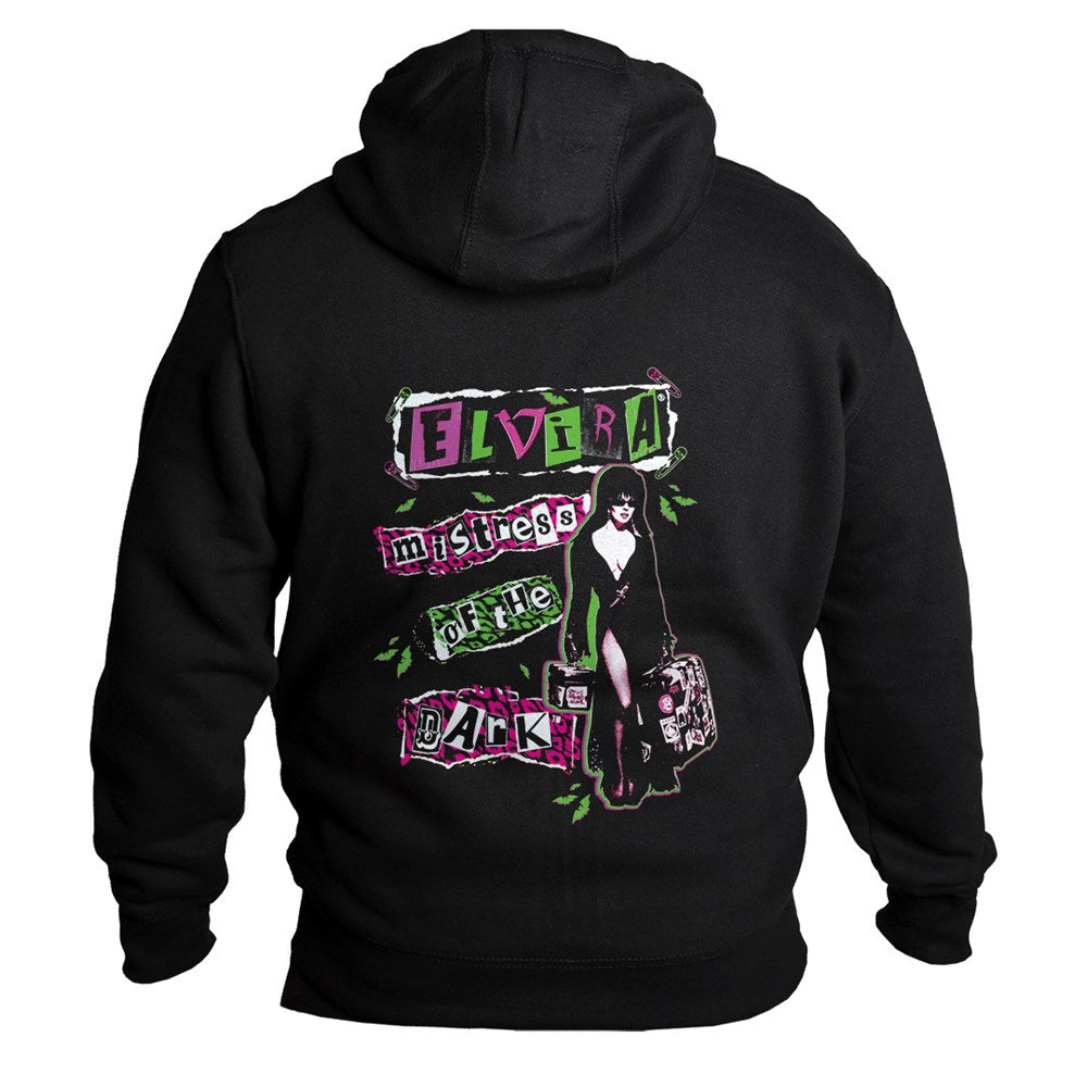 Elvira Punk Leo Mens Hoodie