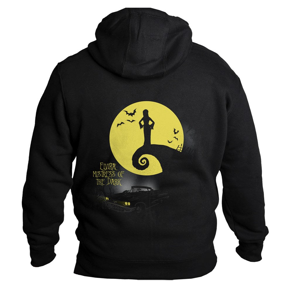 Elvira Spiral Hill Mens Hoodie