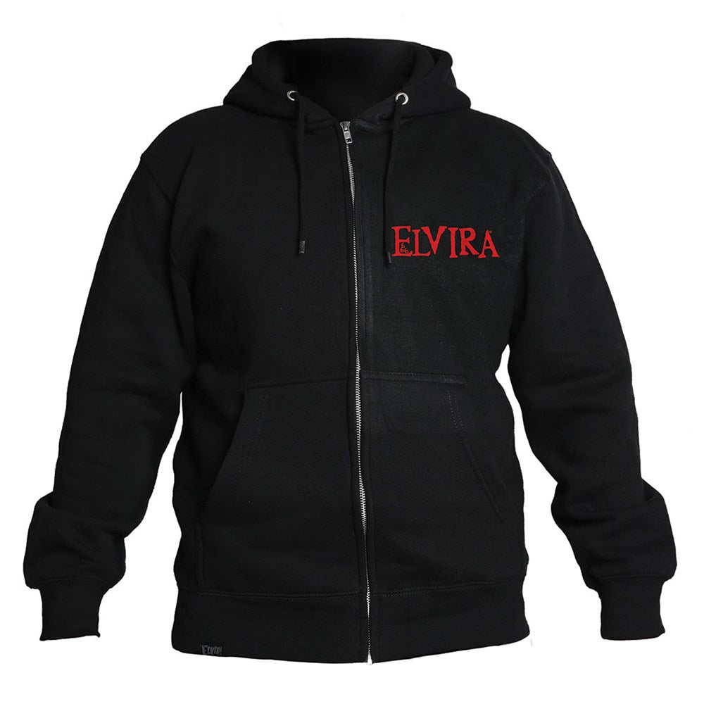 Elvira Omen Mens Hoodie