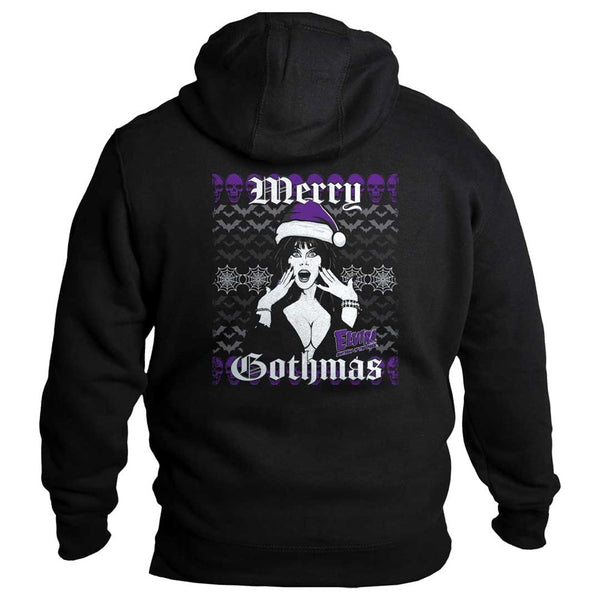 Elvira Merry Gothmas Mens Hoodie