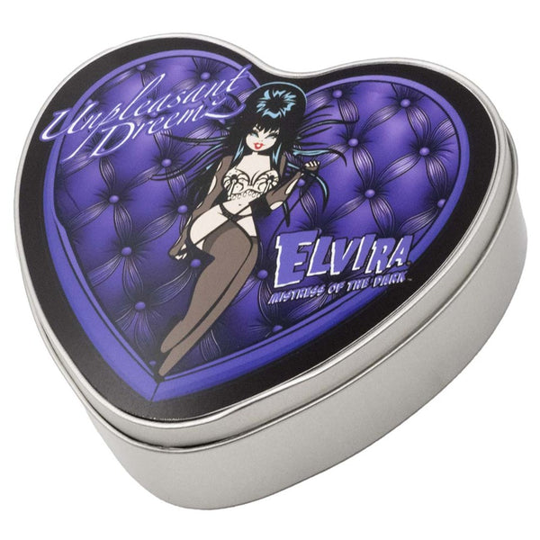 Elvira Unpleasant Dreamz Heart Shaped Metal Tin