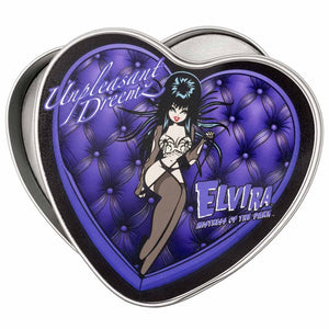 Elvira Unpleasant Dreamz Heart Shaped Metal Tin