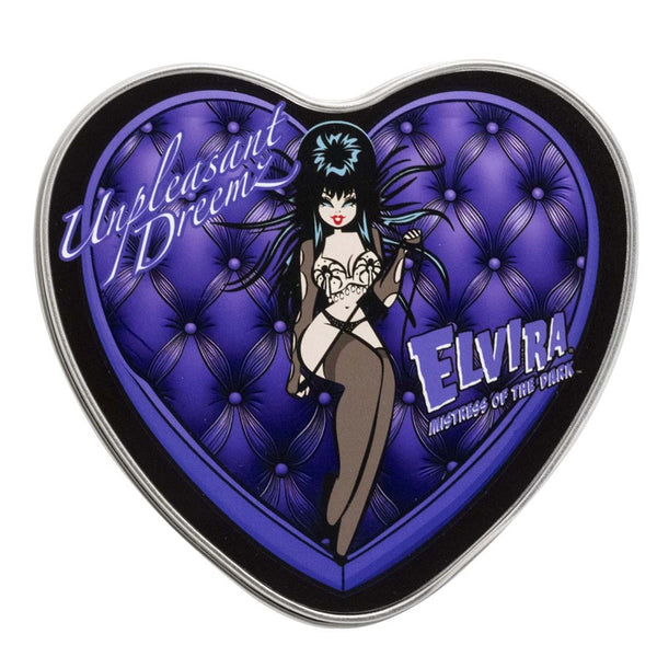 Elvira Unpleasant Dreamz Heart Shaped Metal Tin